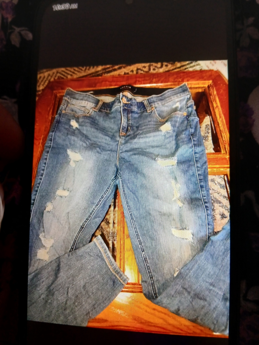 torrid Light Blue Distressed Skinny Jeans